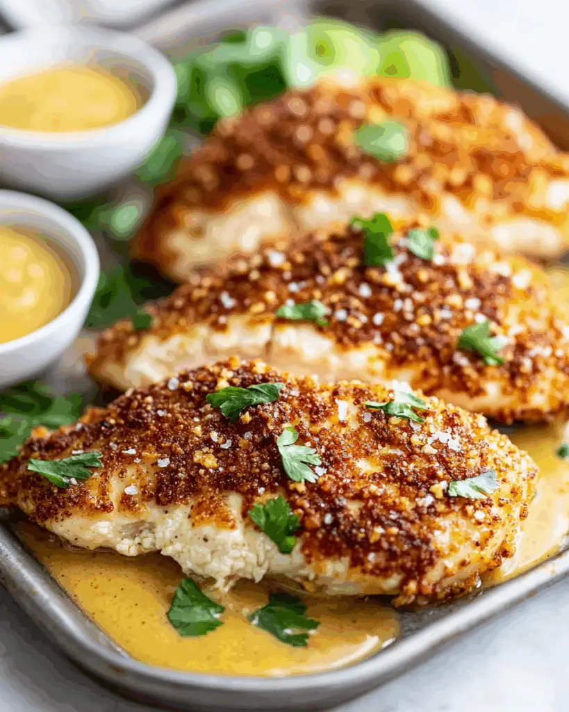 Pretzel Crusted Chicken