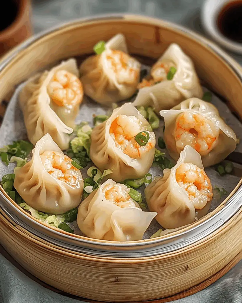 Shrimp and Vegetable Dumplings