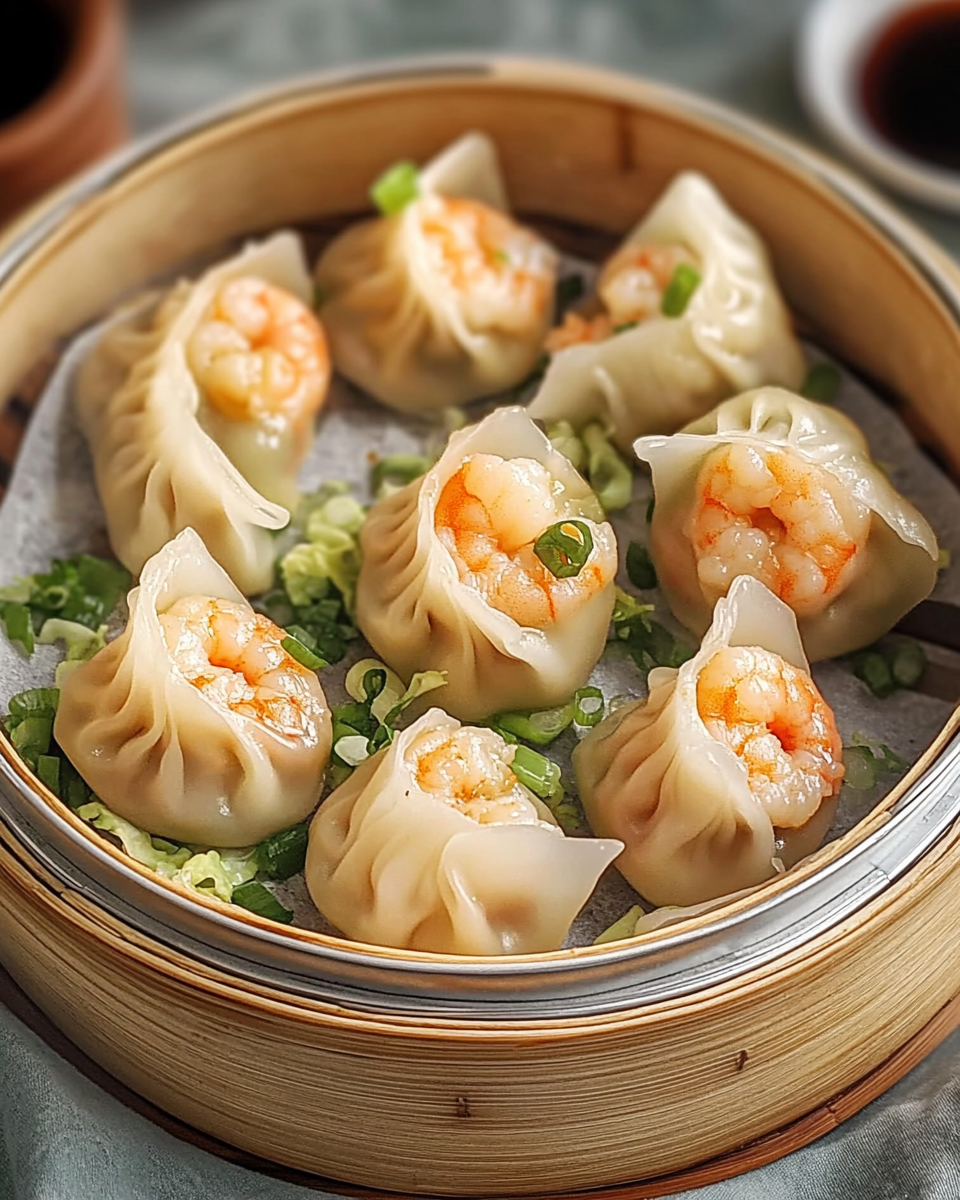 Shrimp and Vegetable Dumplings