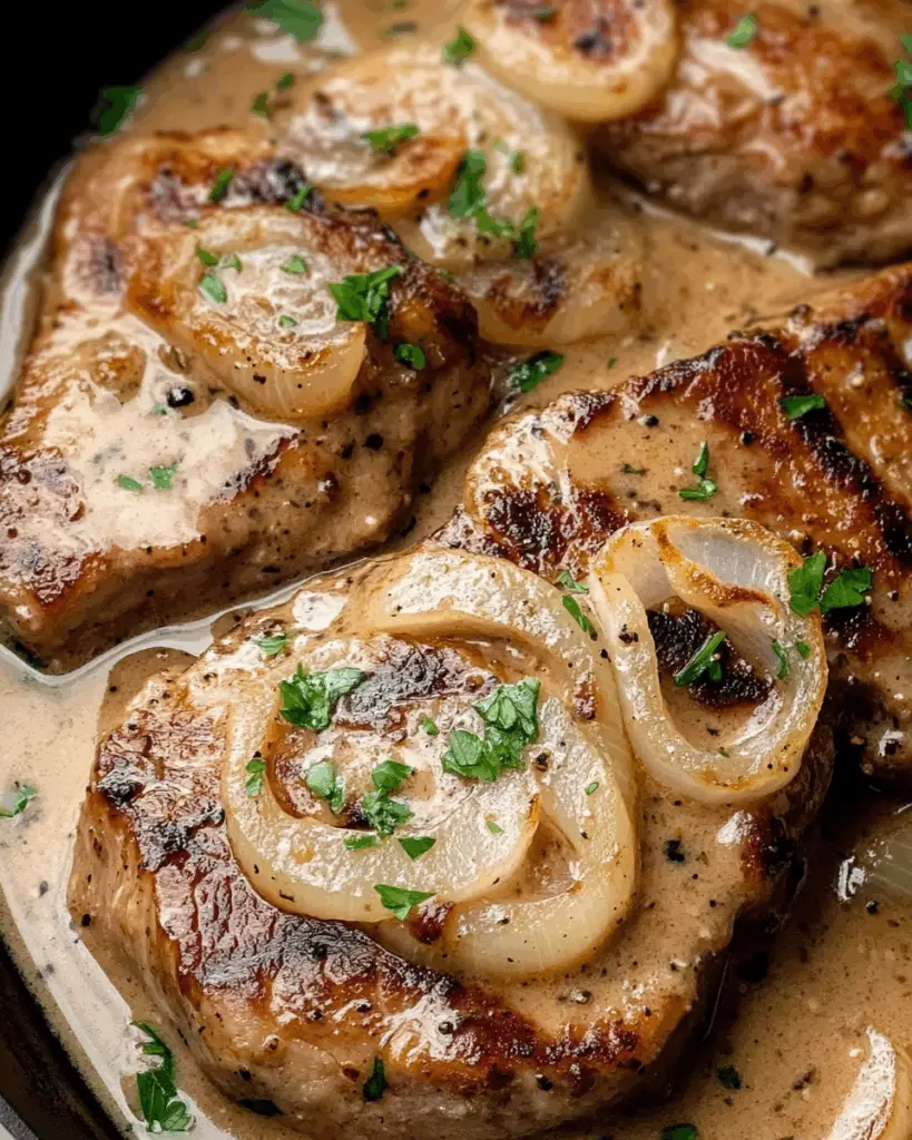 Smothered Pork Steak