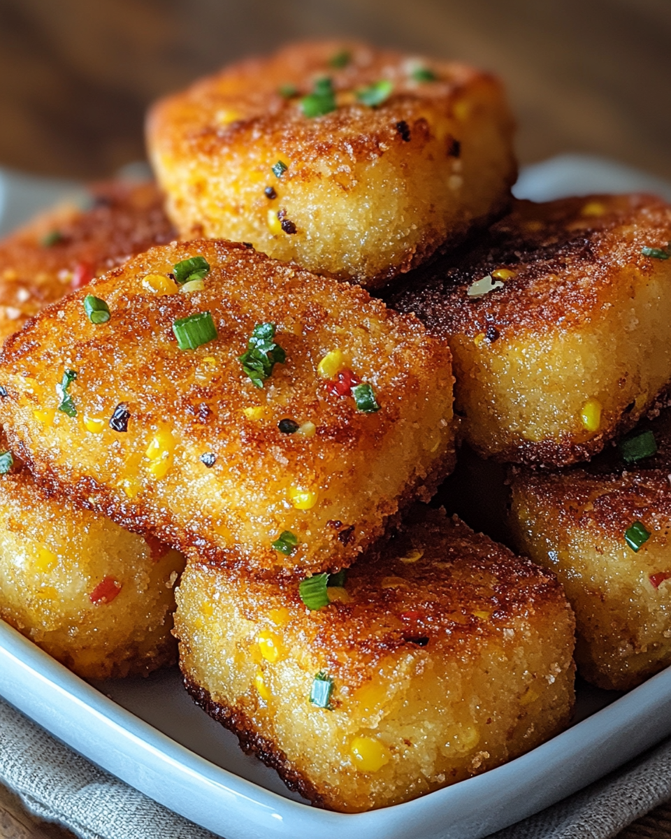 Southern-Style Honey Butter Cornbread Poppers
