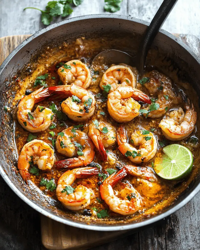 Spicy Drunken Shrimp