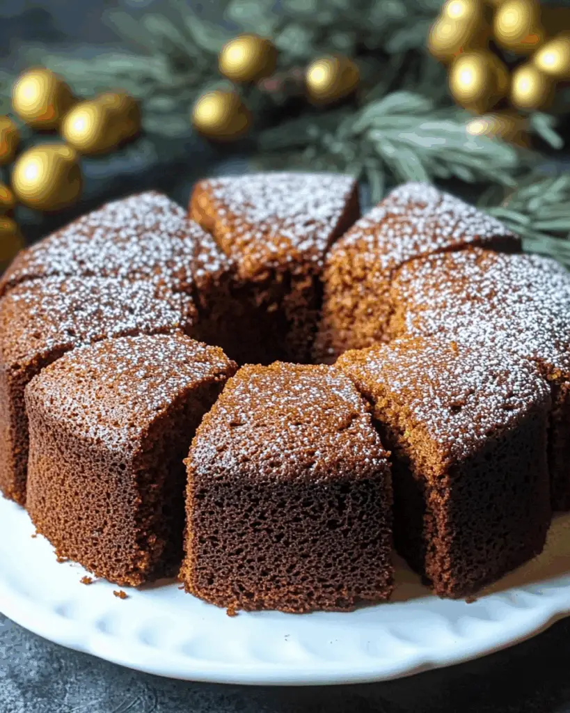 Super Moist Gingerbread Cake