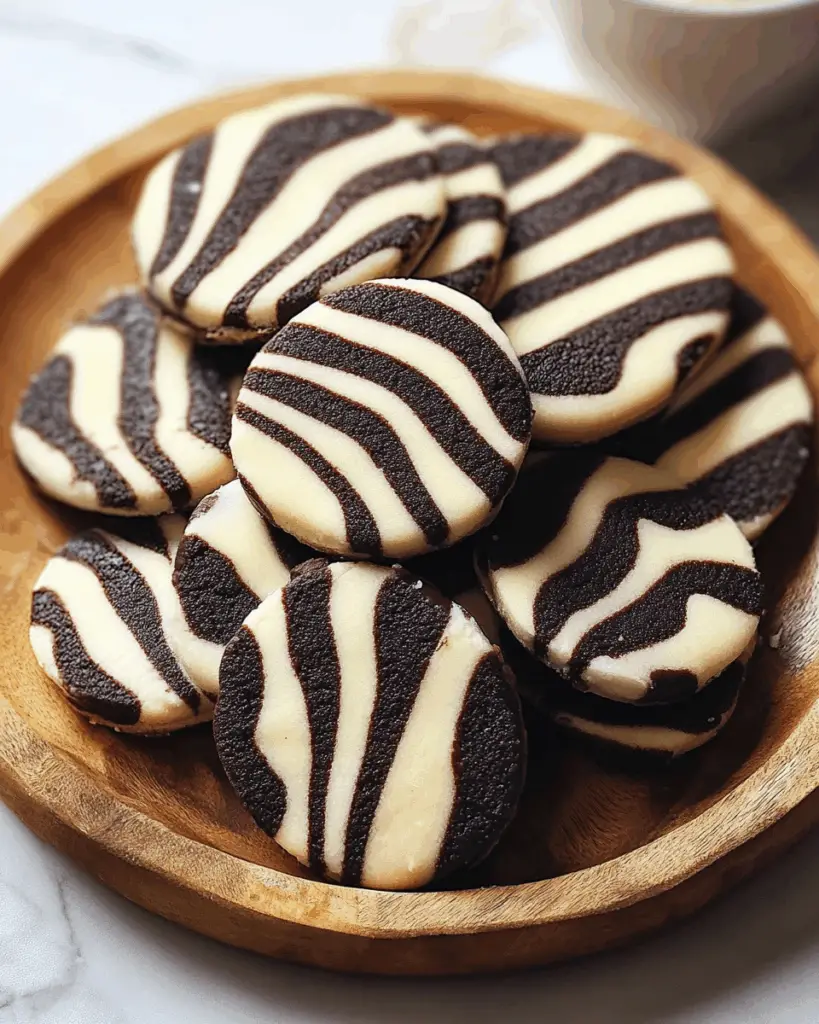Zebra Cookies