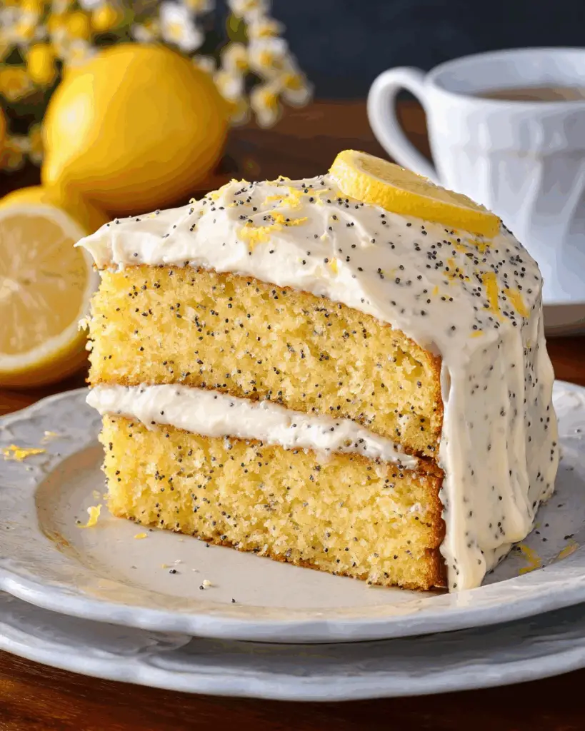 Lemon Poppy Seed Cake
