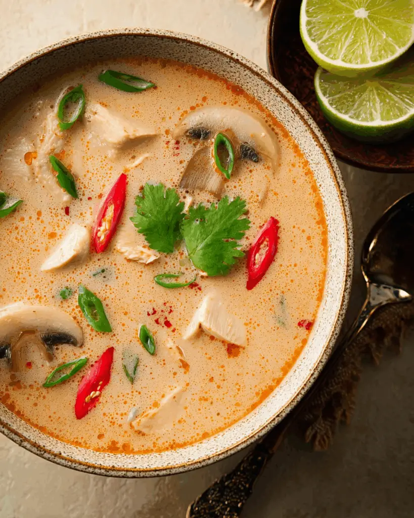 Slow Cooker Tom Kha Soup