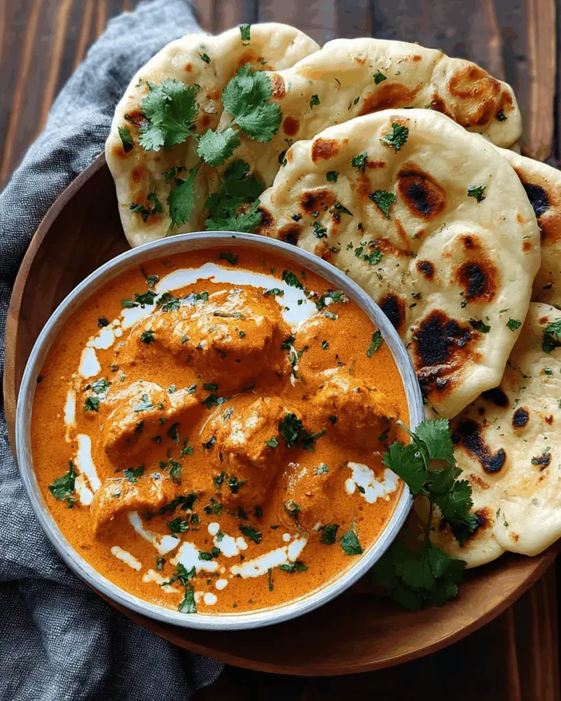 Butter Chicken with Naan