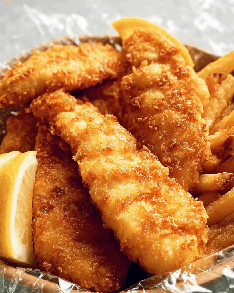 Crispy Fried Fish Fillets