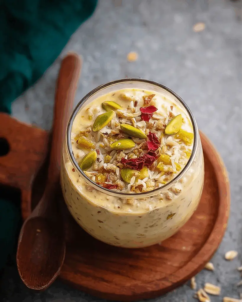 Kulfi Overnight Oats