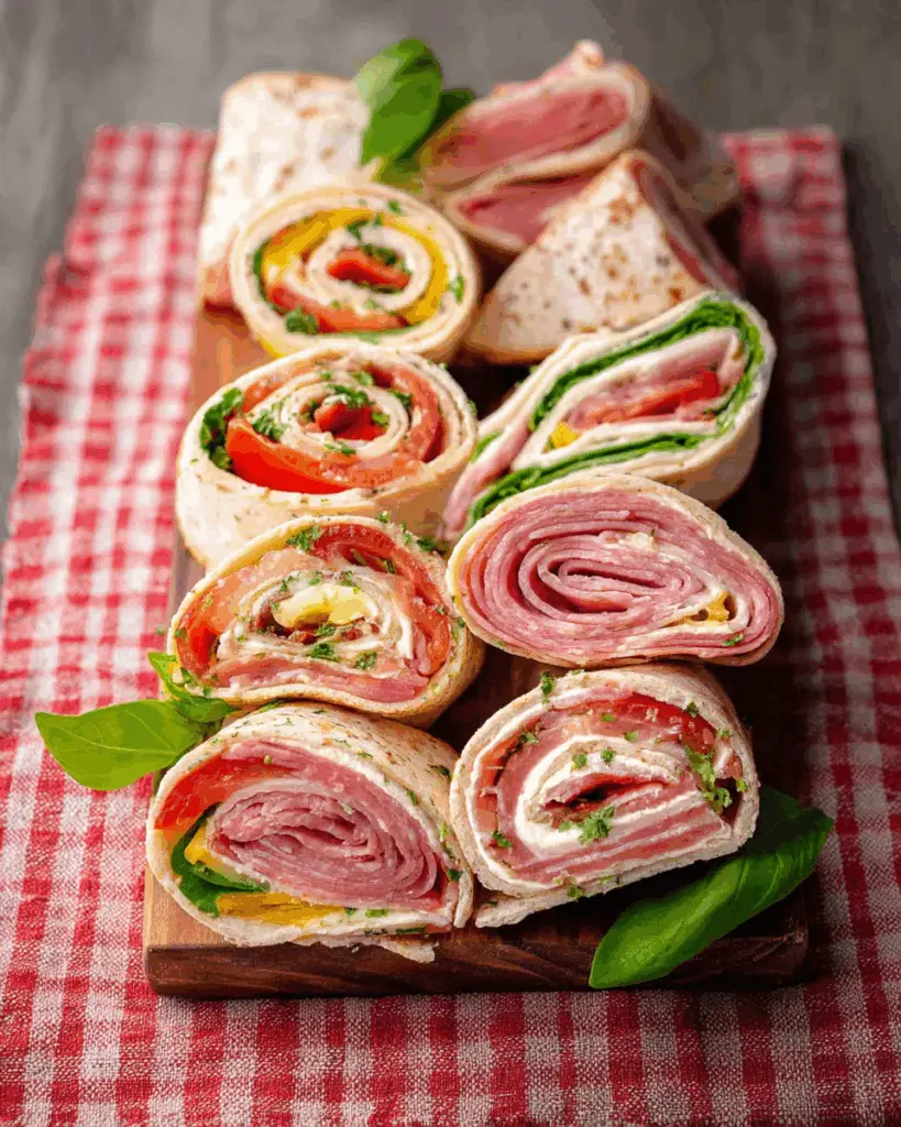 Italian Deli Roll Ups