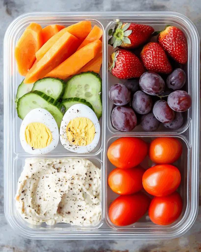 Protein Fruit Veggie Bistro Box