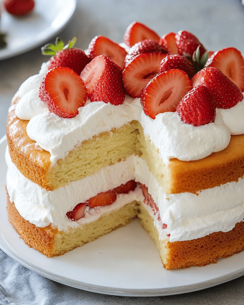 Japanese Strawberry Shortcake