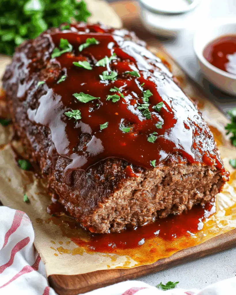 Easiest BBQ Meatloaf