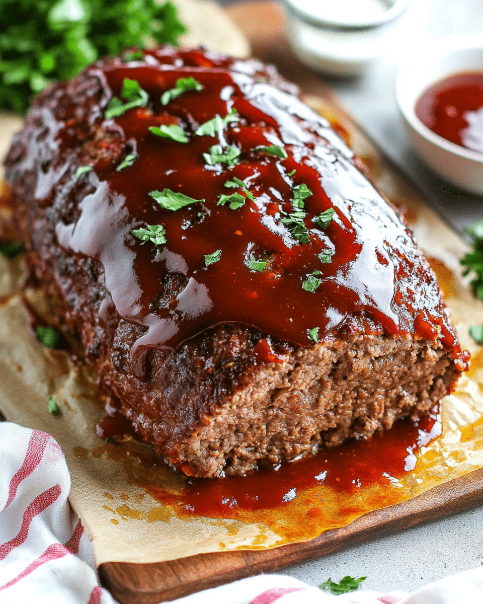 Easiest BBQ Meatloaf