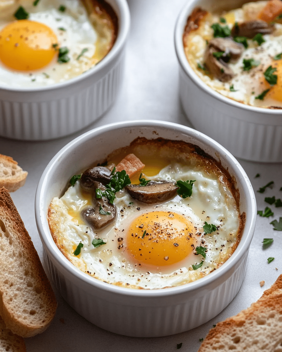 Eggs en Cocotte