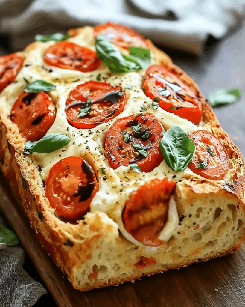 Savory Caprese Bread
