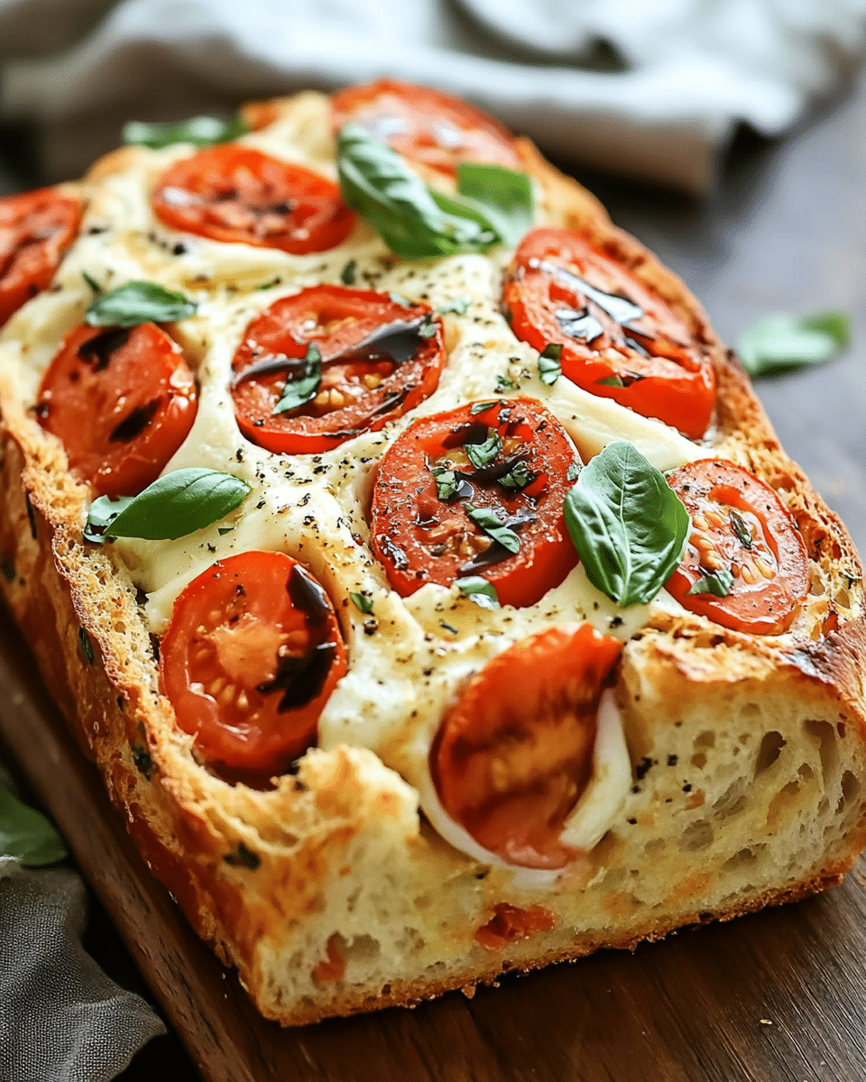 Savory Caprese Bread