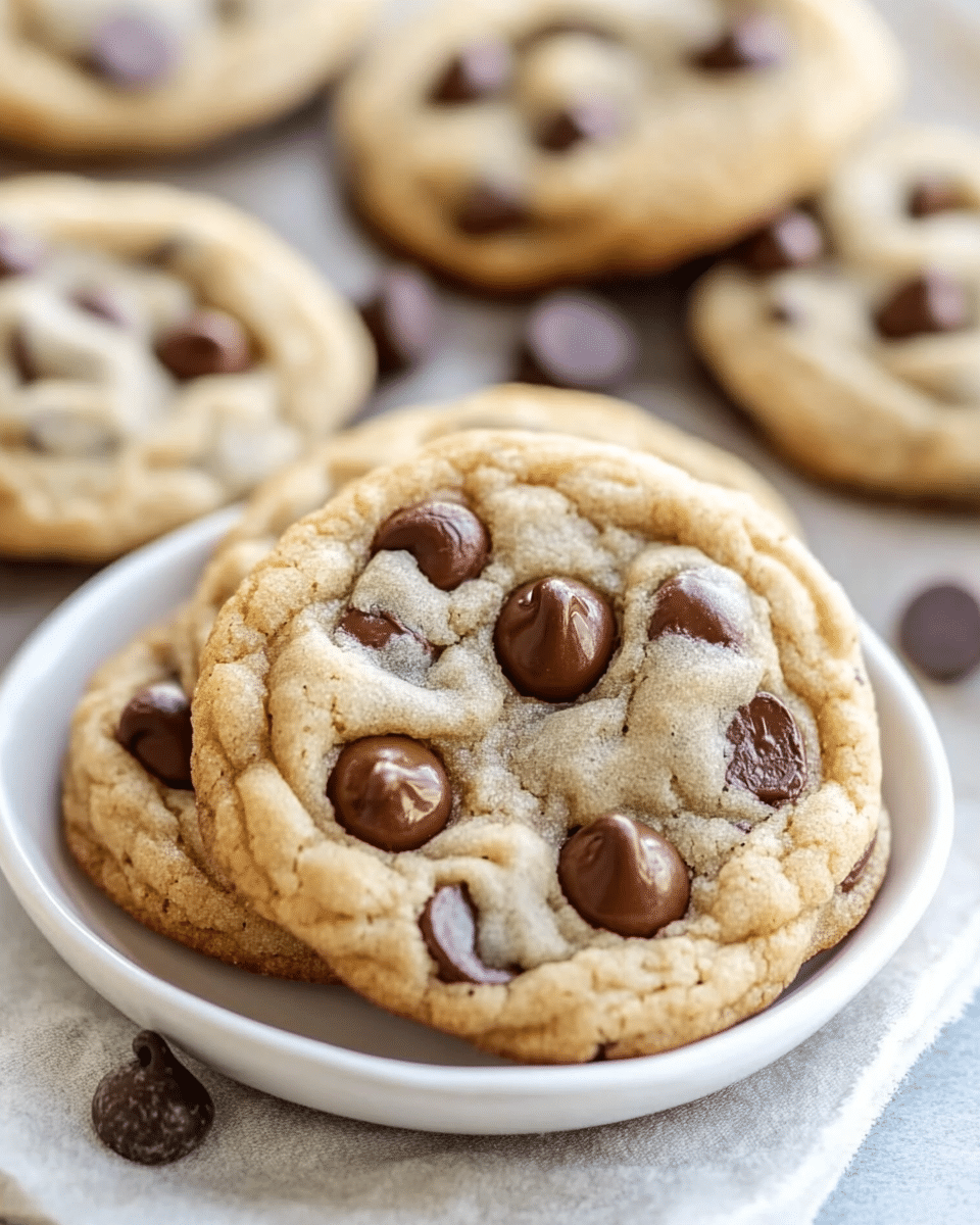 Easiest Chewy Chocolate Chip Cookies
