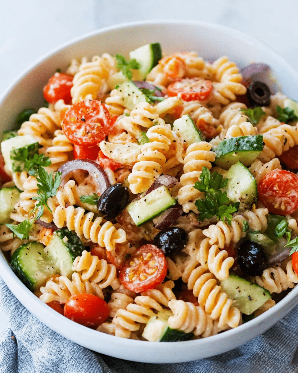 Salad Supreme Pasta Salad