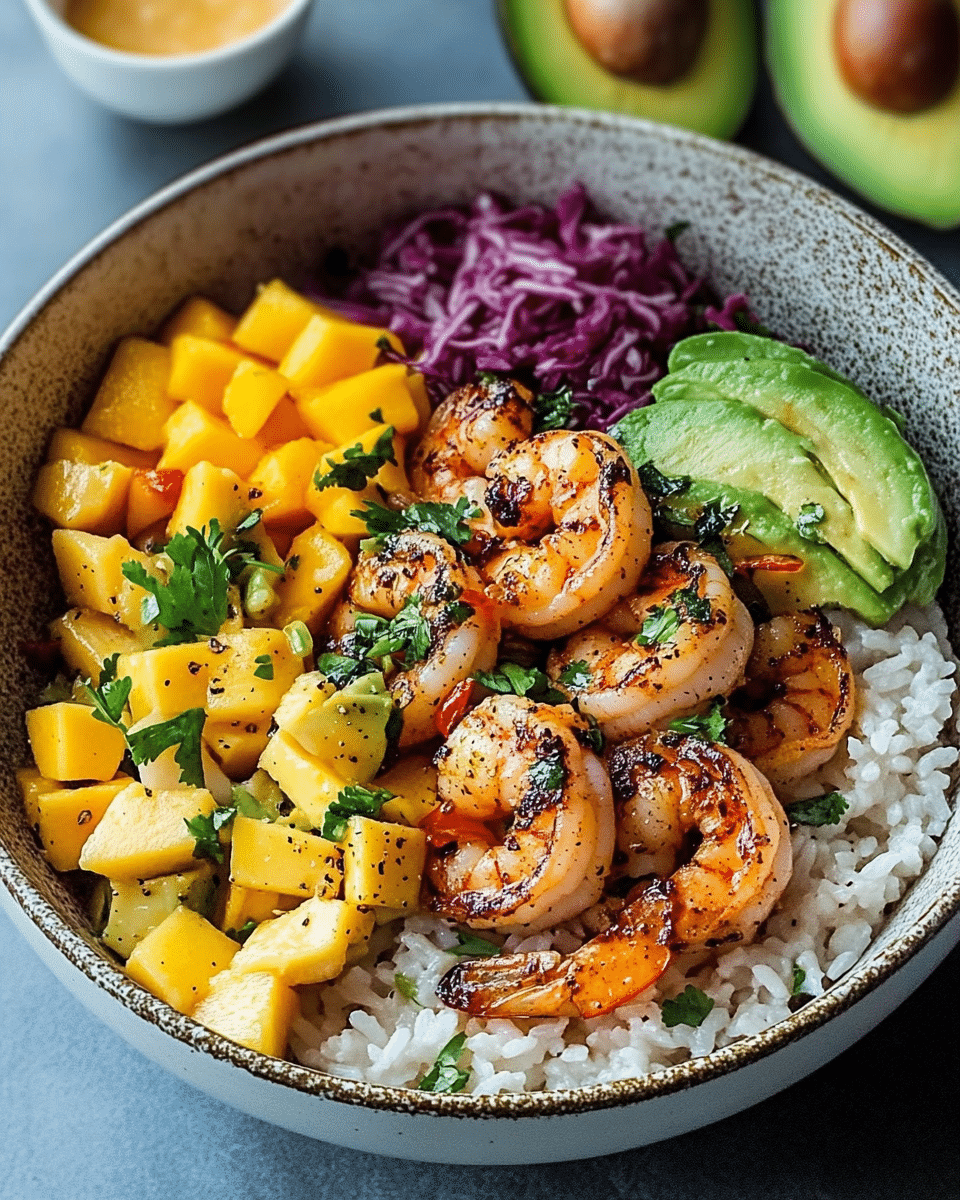 Shrimp and Avocado Bowls
