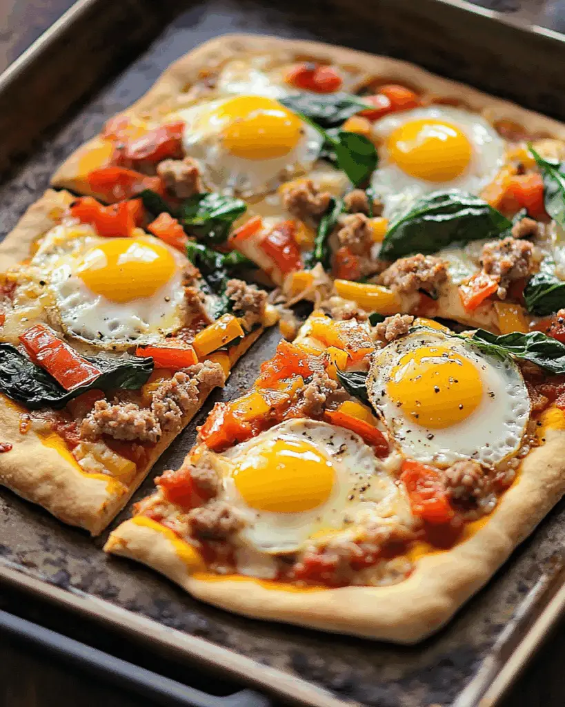 Breakfast Pizza for Schools