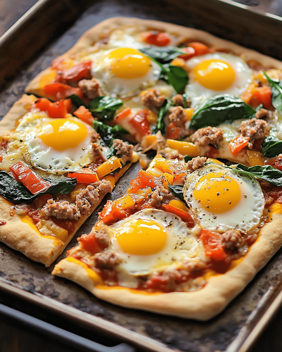 Breakfast Pizza for Schools