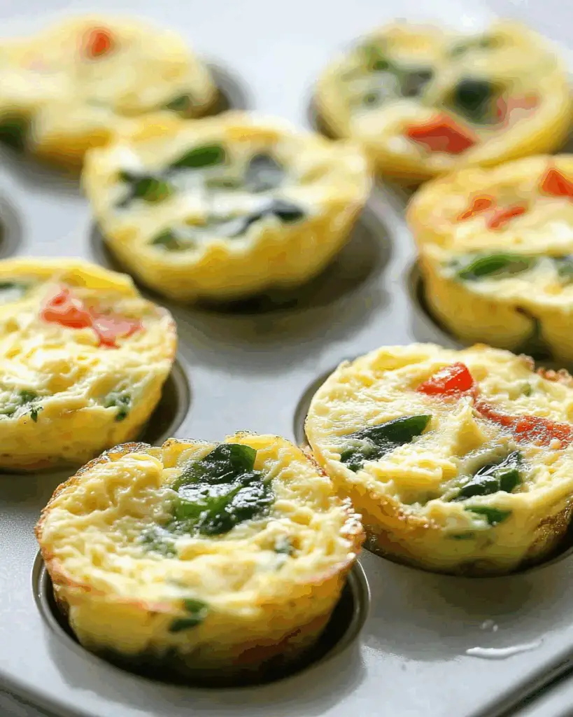 Mini Veggie Egg Bites