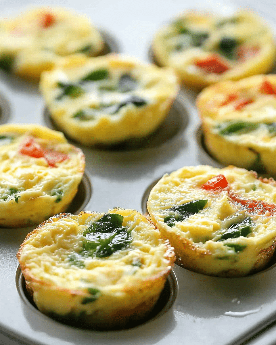 Mini Veggie Egg Bites