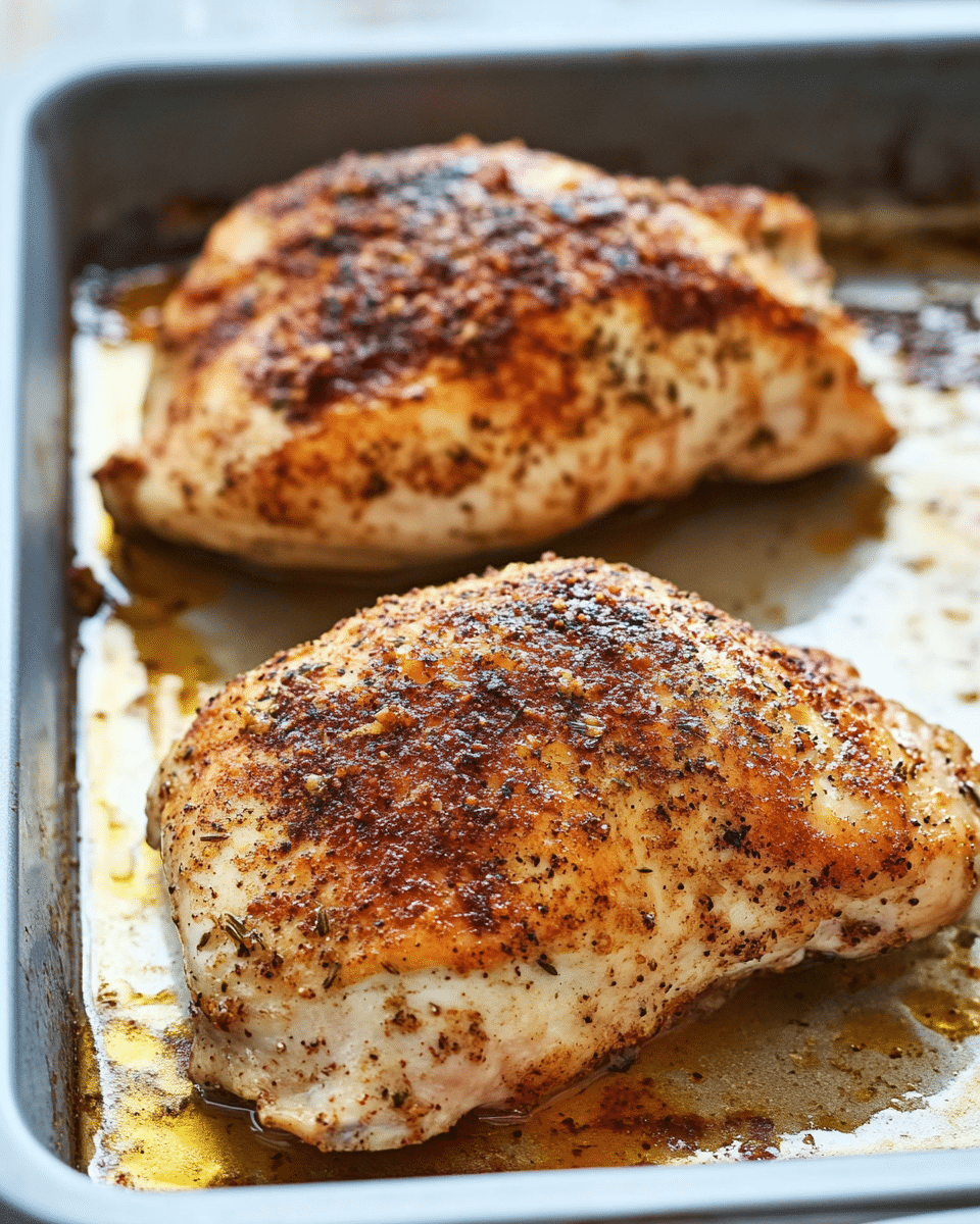 Oven Roasted Bone-In Chicken Breast