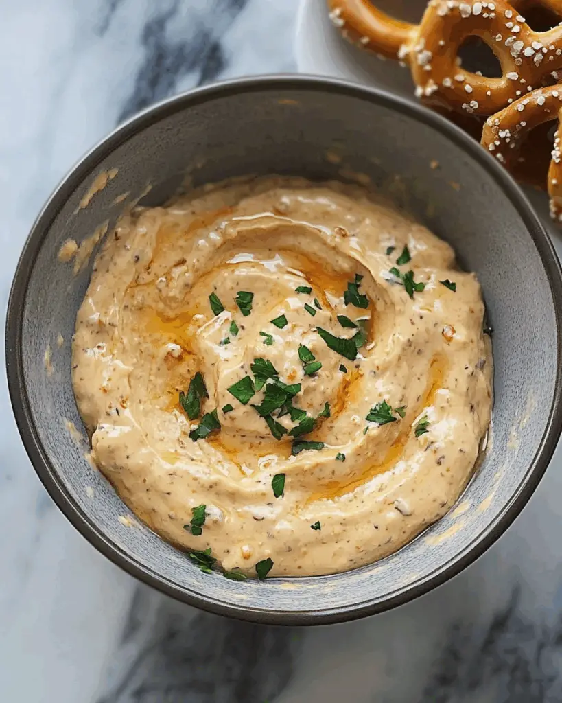 Honey Mustard Pretzel Dip