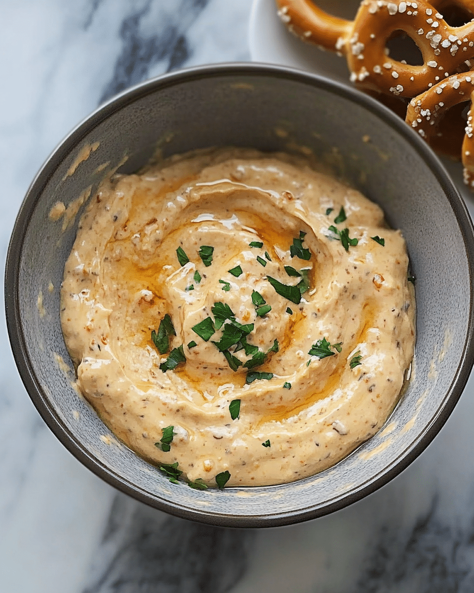 Honey Mustard Pretzel Dip
