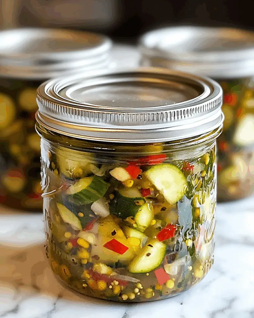 Sweet and Spicy Pickle Relish