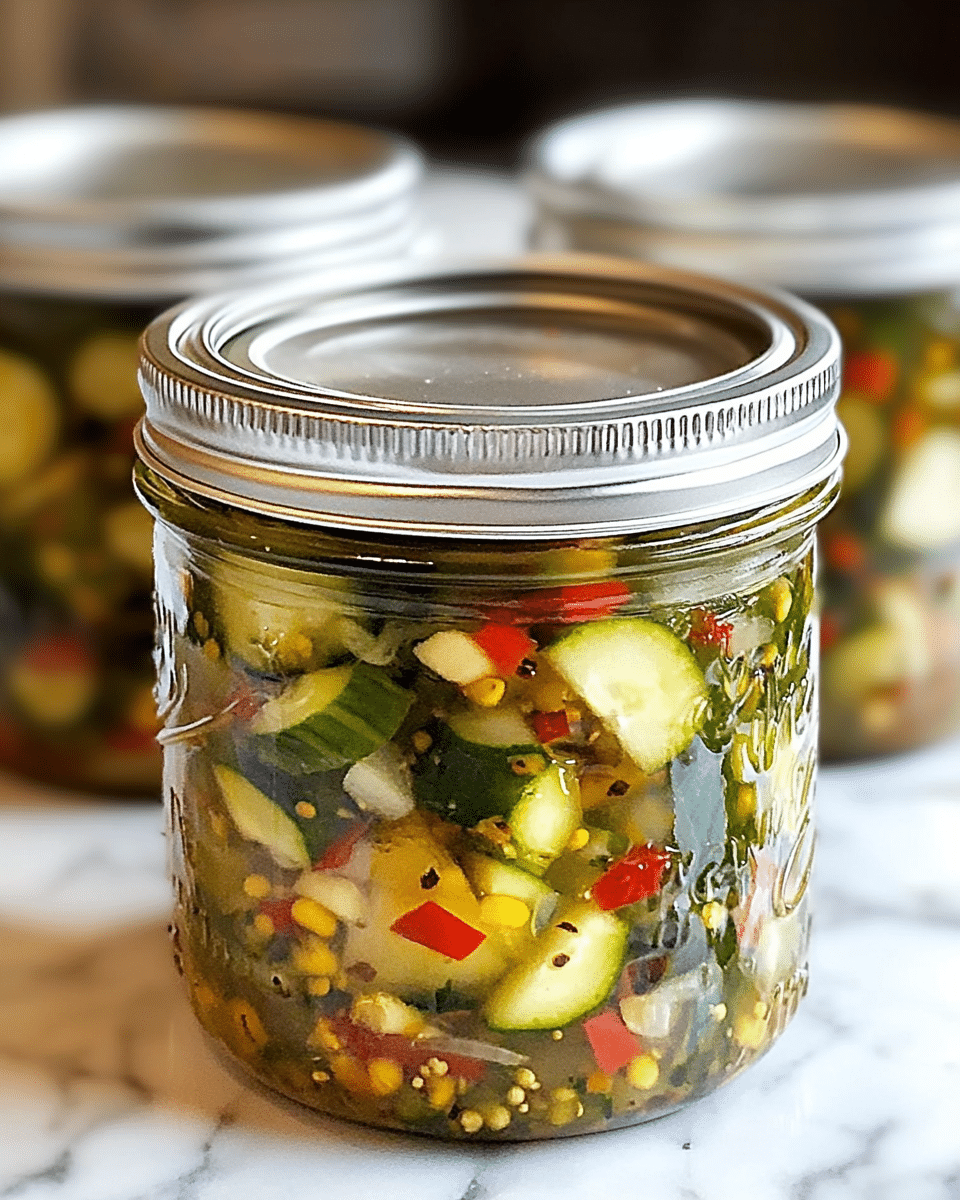 Sweet and Spicy Pickle Relish