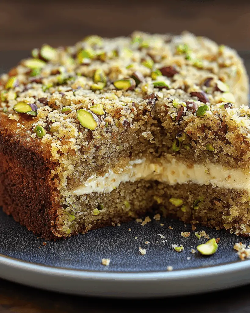 Pistachio Coffee Cake