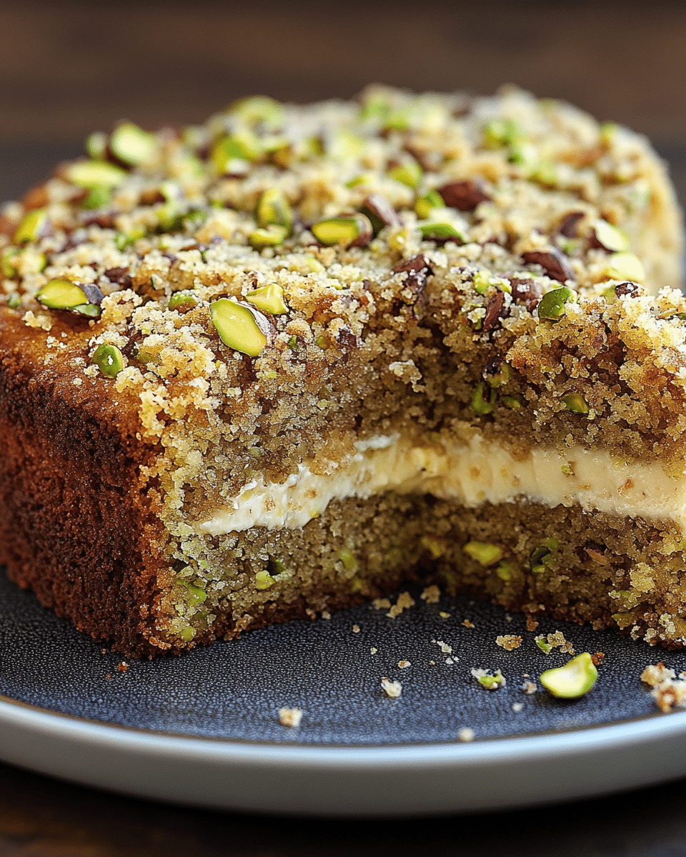 Pistachio Coffee Cake