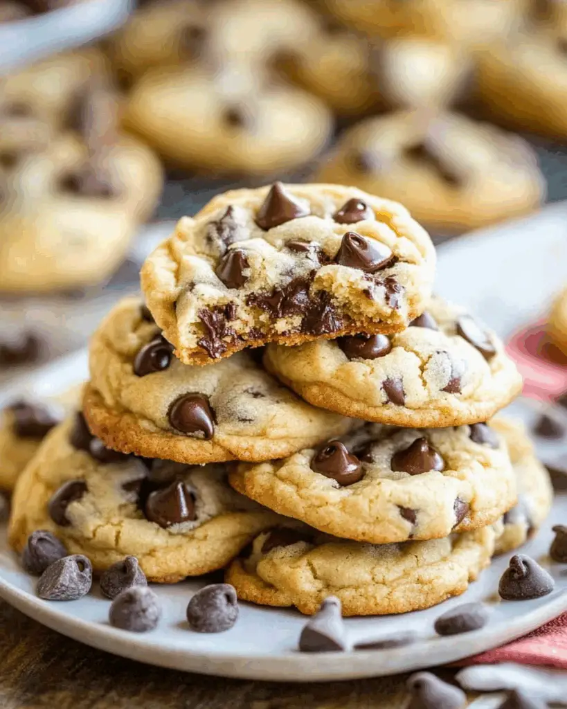 Chocolate Chip Cream Cheese Cookies