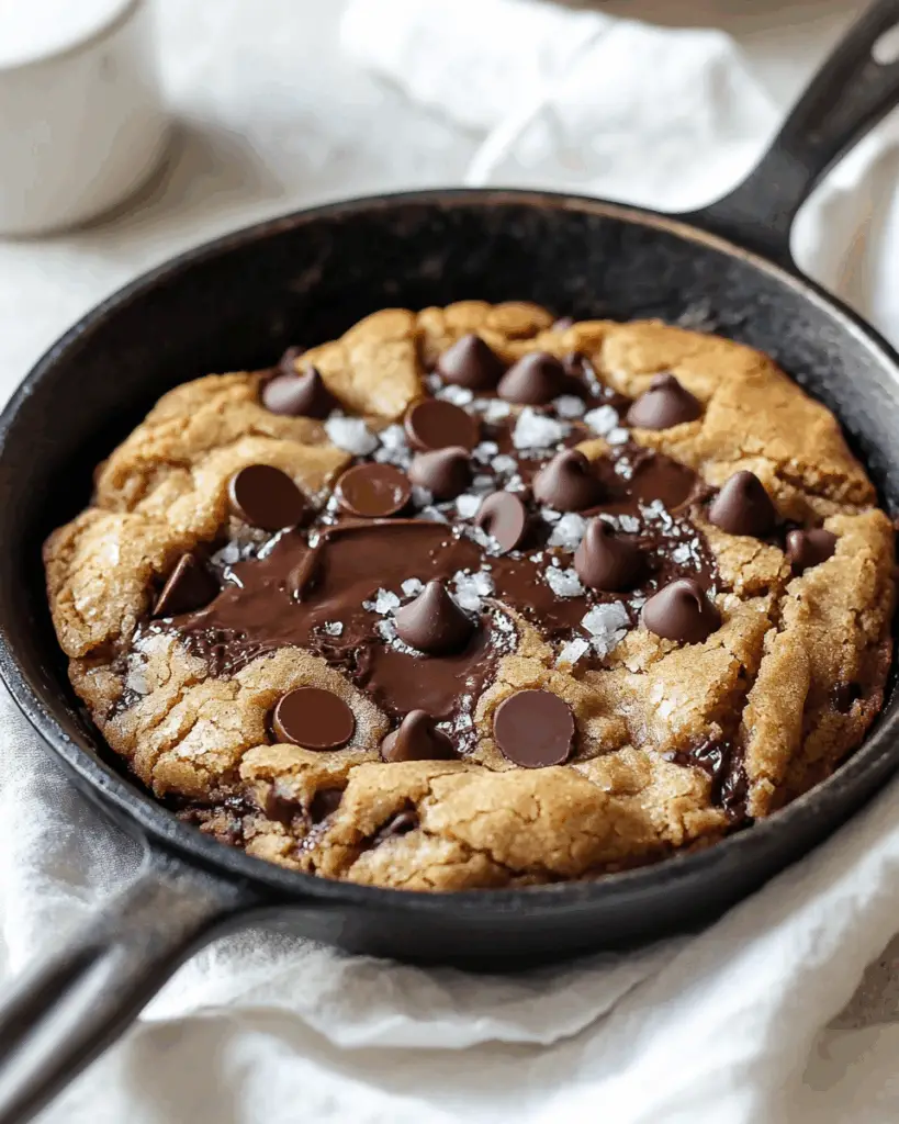 Chocolate Chip Skillet Cookie
