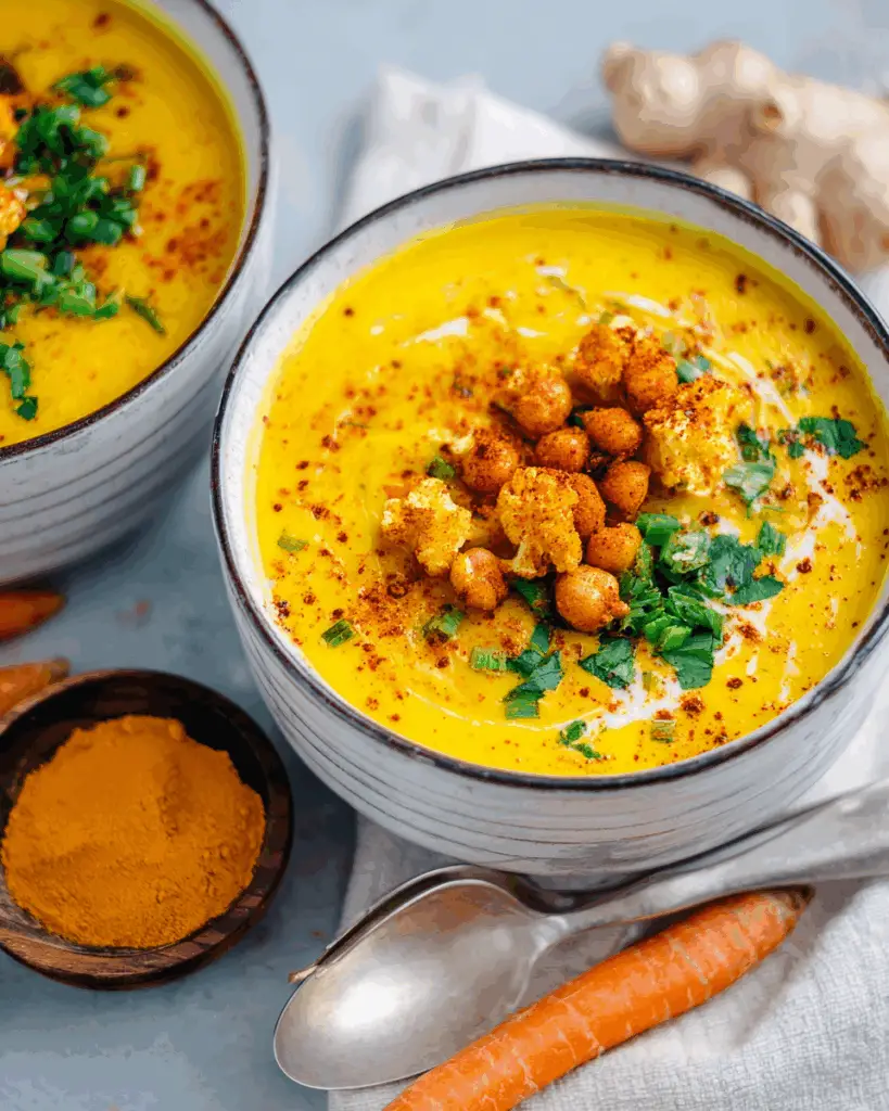 Best Golden Turmeric Detox Soup