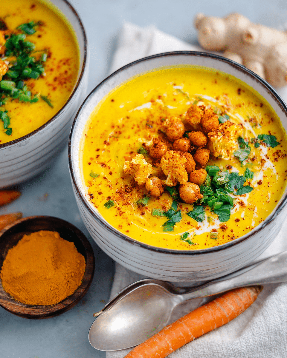 Best Golden Turmeric Detox Soup