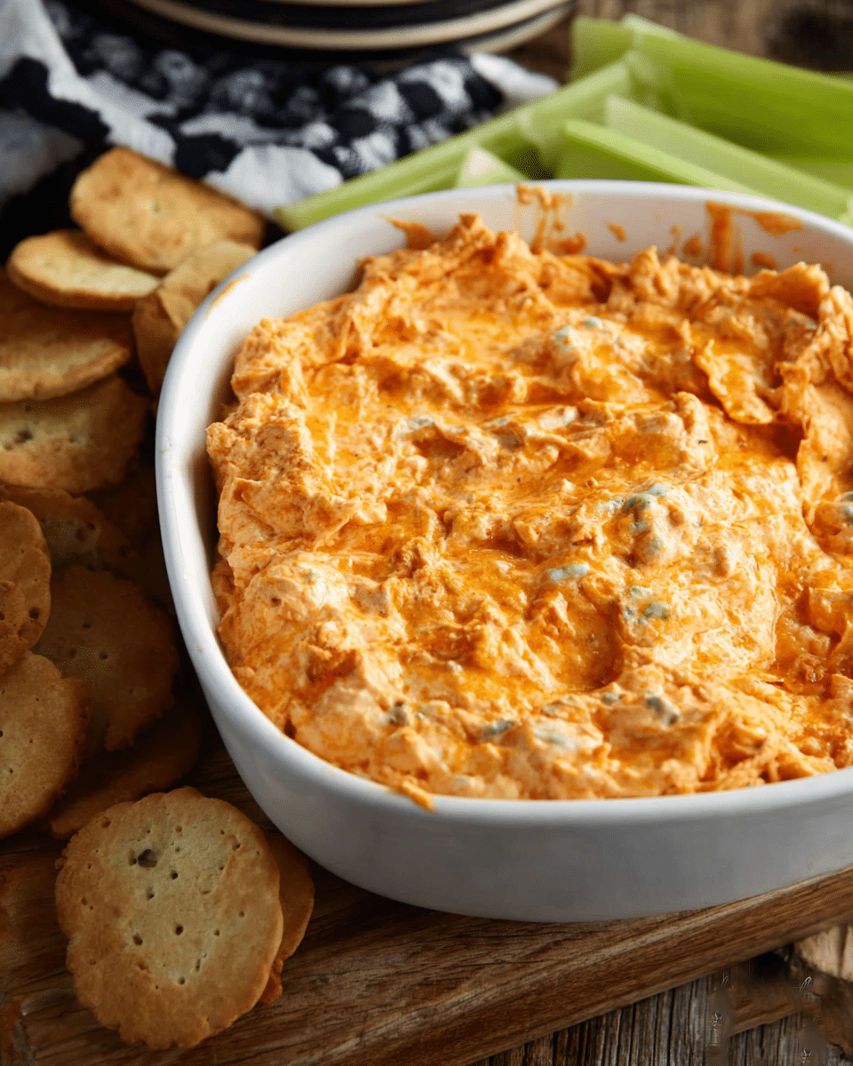 Cold Buffalo Chicken Dip