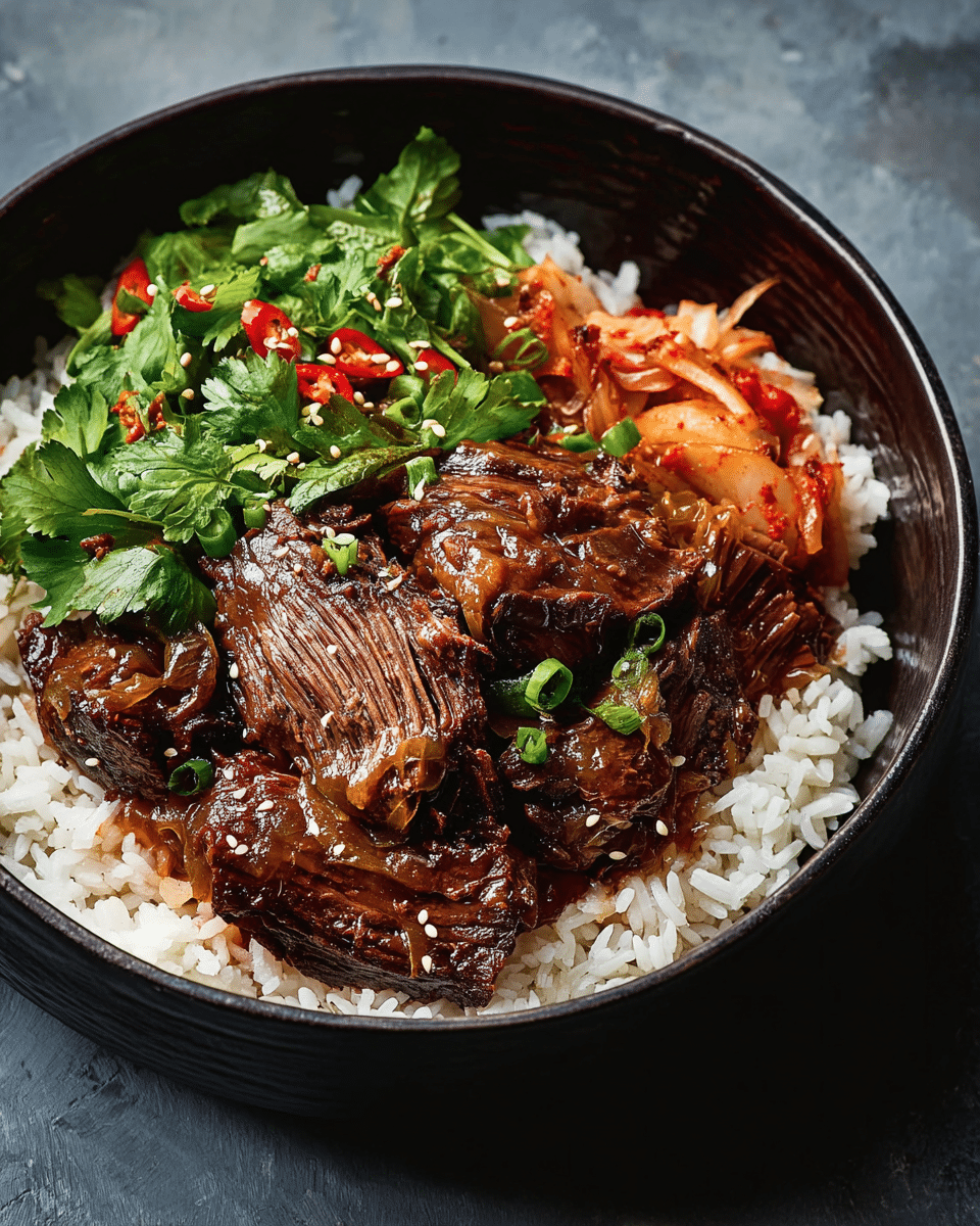 Easy Korean-Style Pot Roast