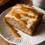 Moist Banana Cake with Salted Caramel