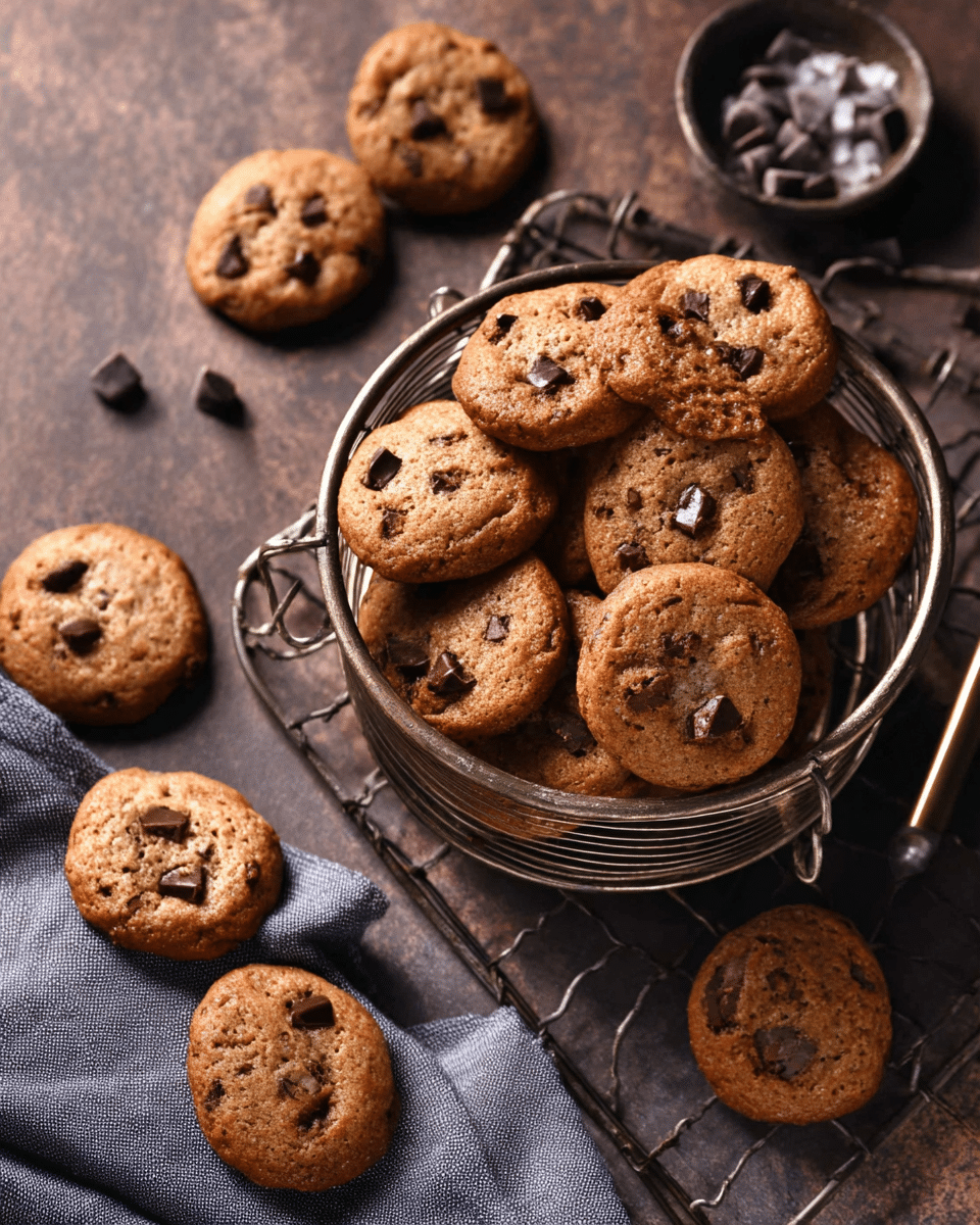 Amos-Style Mini Chocolate Chip Cookies