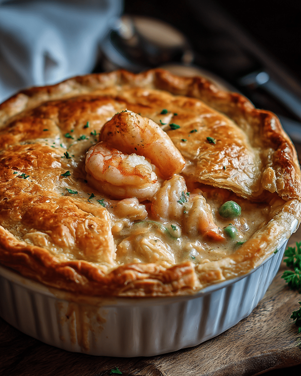 Cajun Seafood Pot Pie
