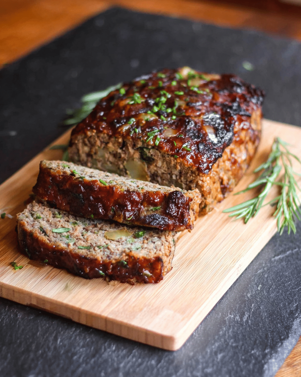 Classic Pork and Beef Meatloaf