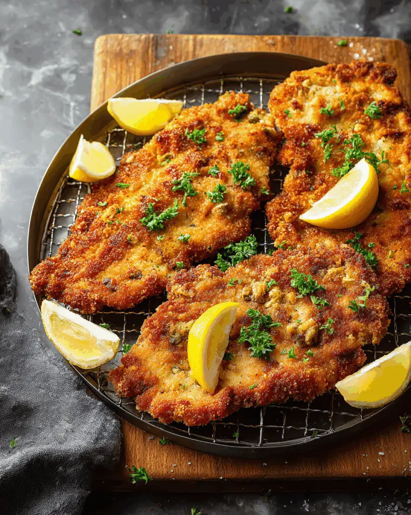 Crispy Chicken Schnitzel