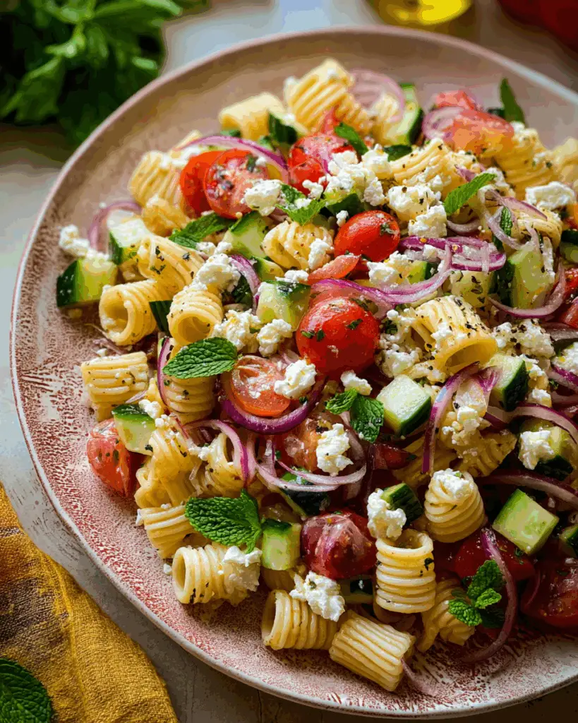 Horiatiki Village Pasta Salad