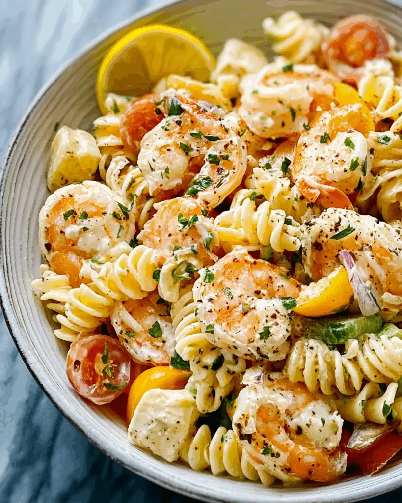 Easy Seafood Pasta Salad