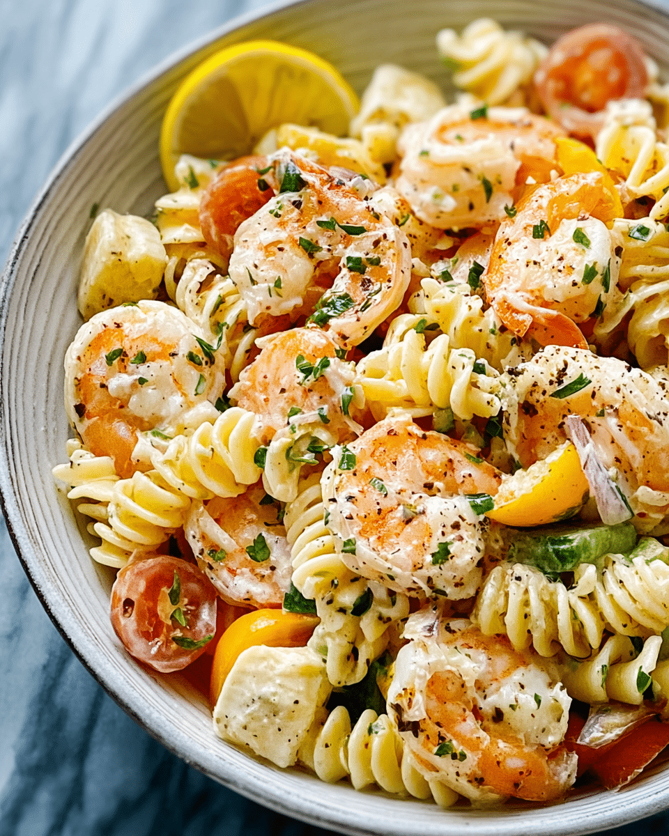 Easy Seafood Pasta Salad