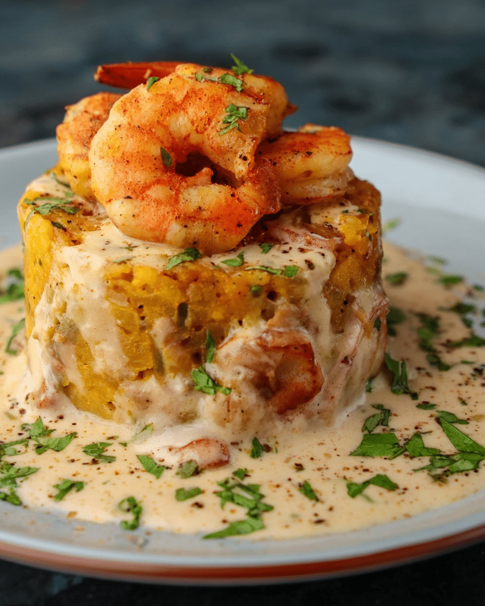 Shrimp Mofongo